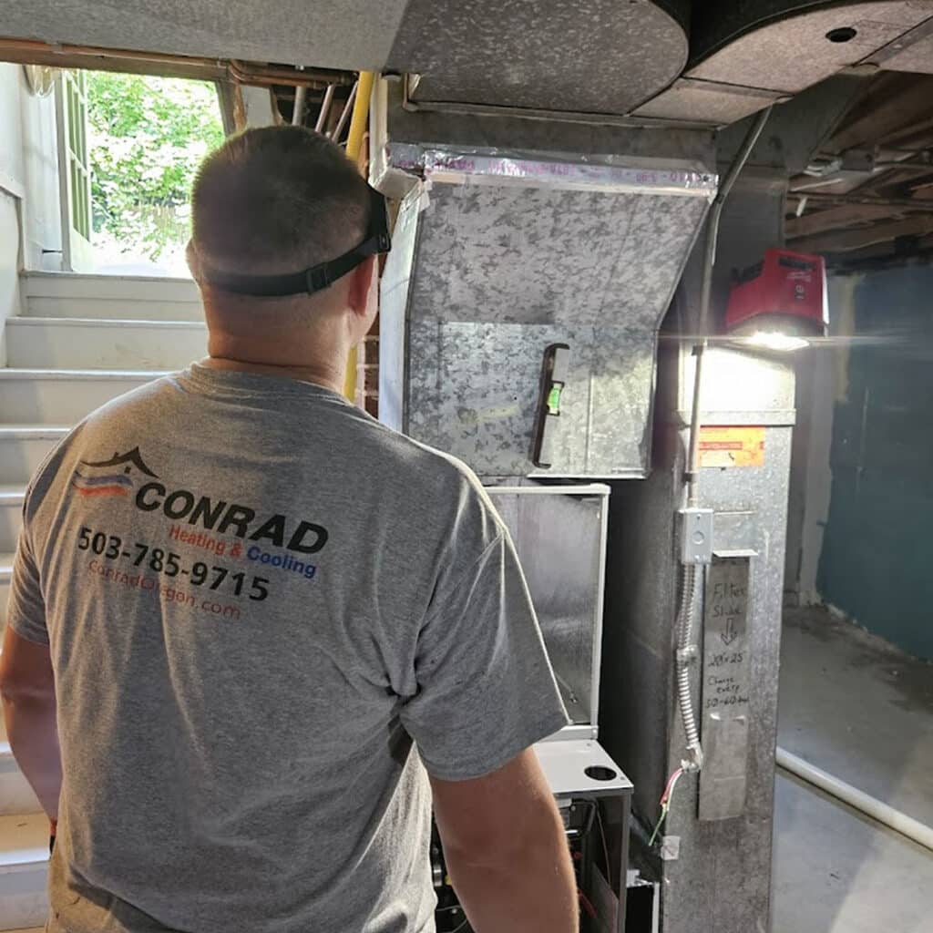 Conrad furnace tech