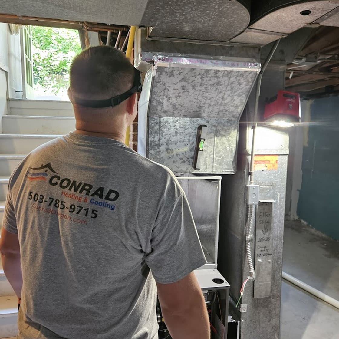 Conrad furnace tech