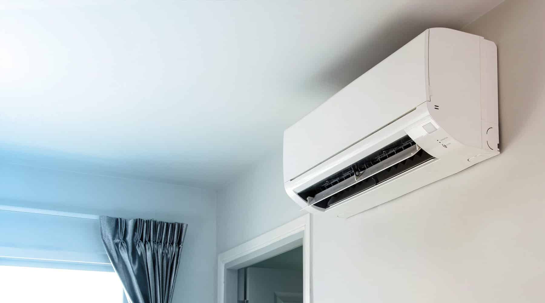 mini split inside room