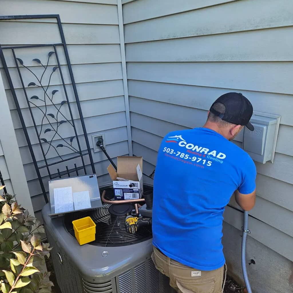 HVAC stress AC repair